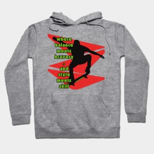 Skateboarder Hoodie